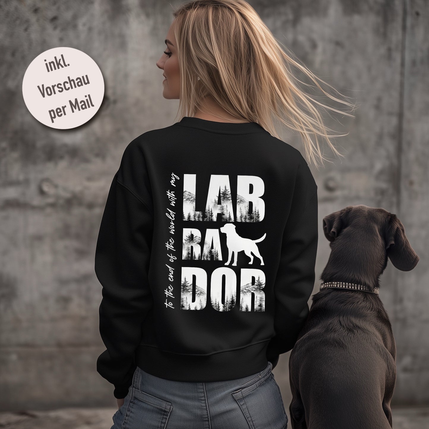 Sweatshirt "Deine Rasse“