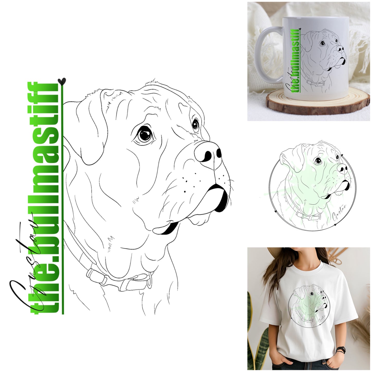 LineArt-Zeichnung