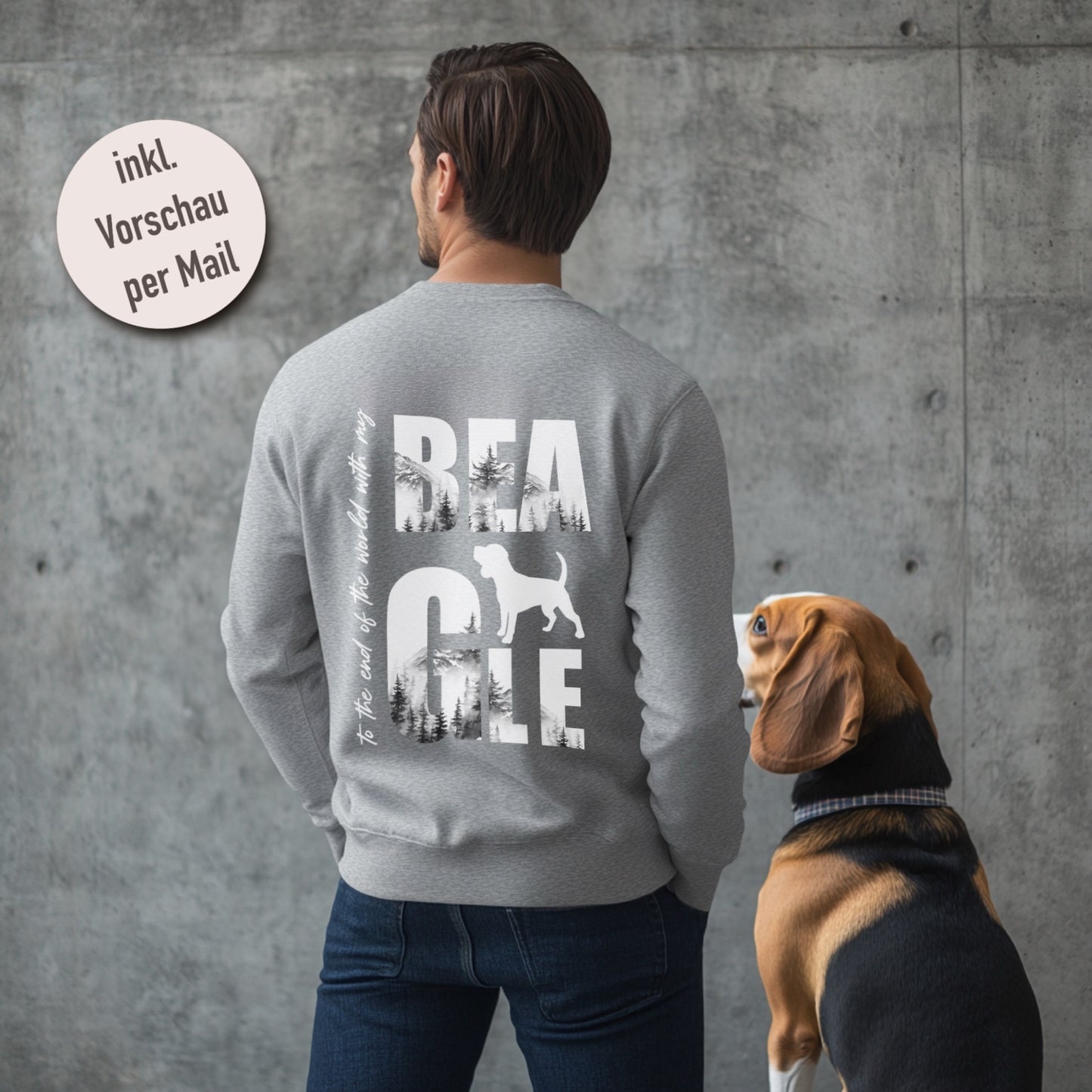 Sweatshirt "Deine Rasse“