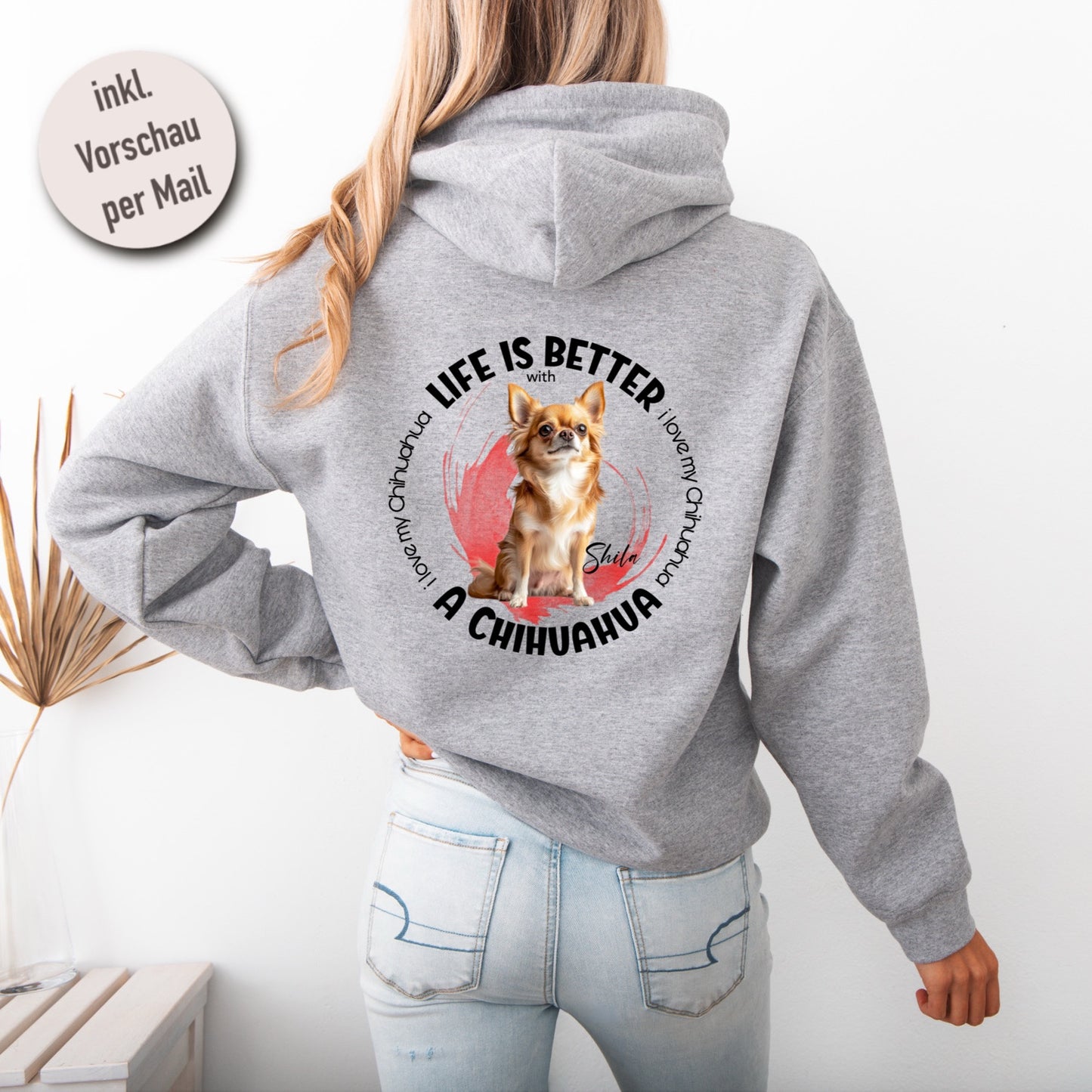 Hoodie "Life is better“ ♥