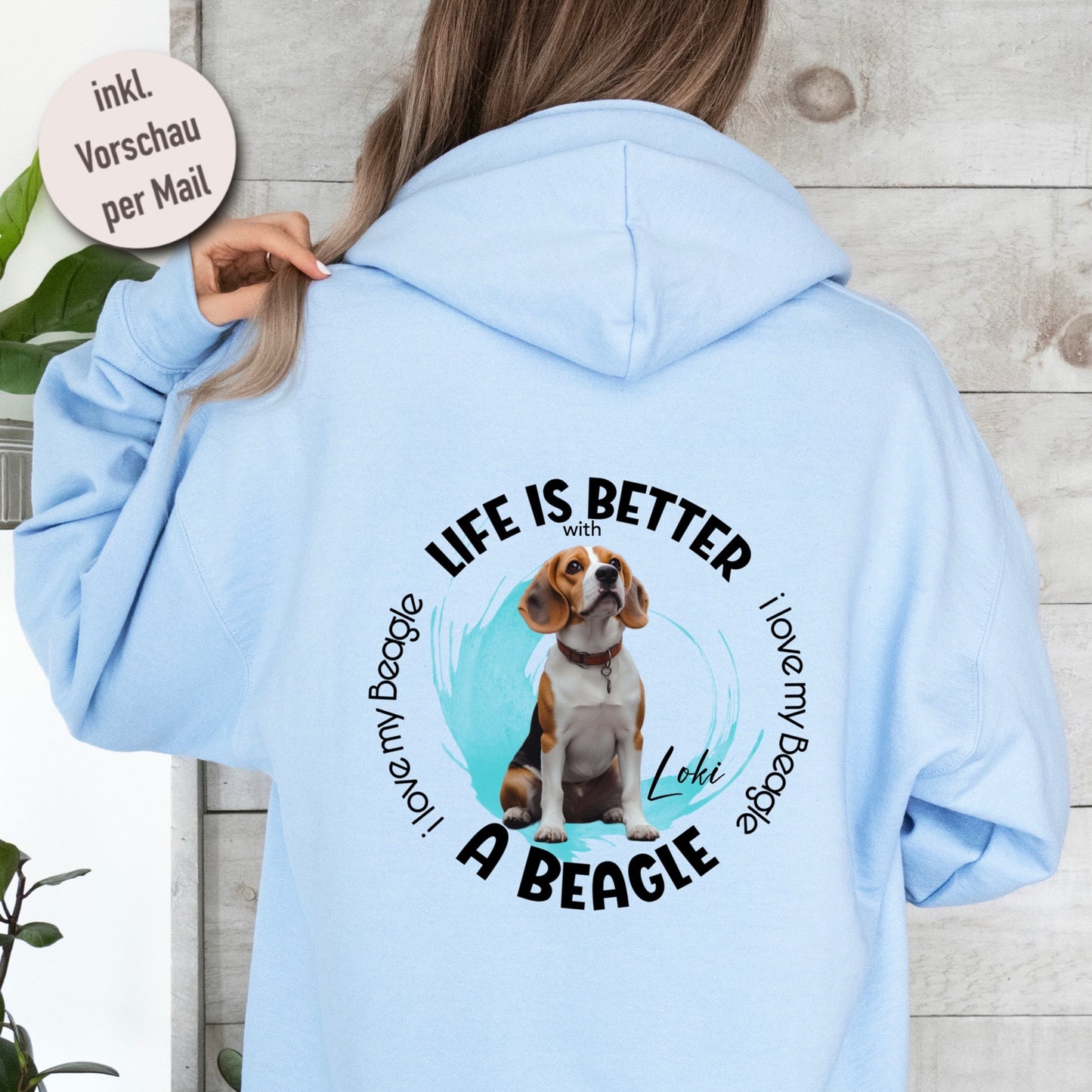 Hoodie "Life is better“ ♥