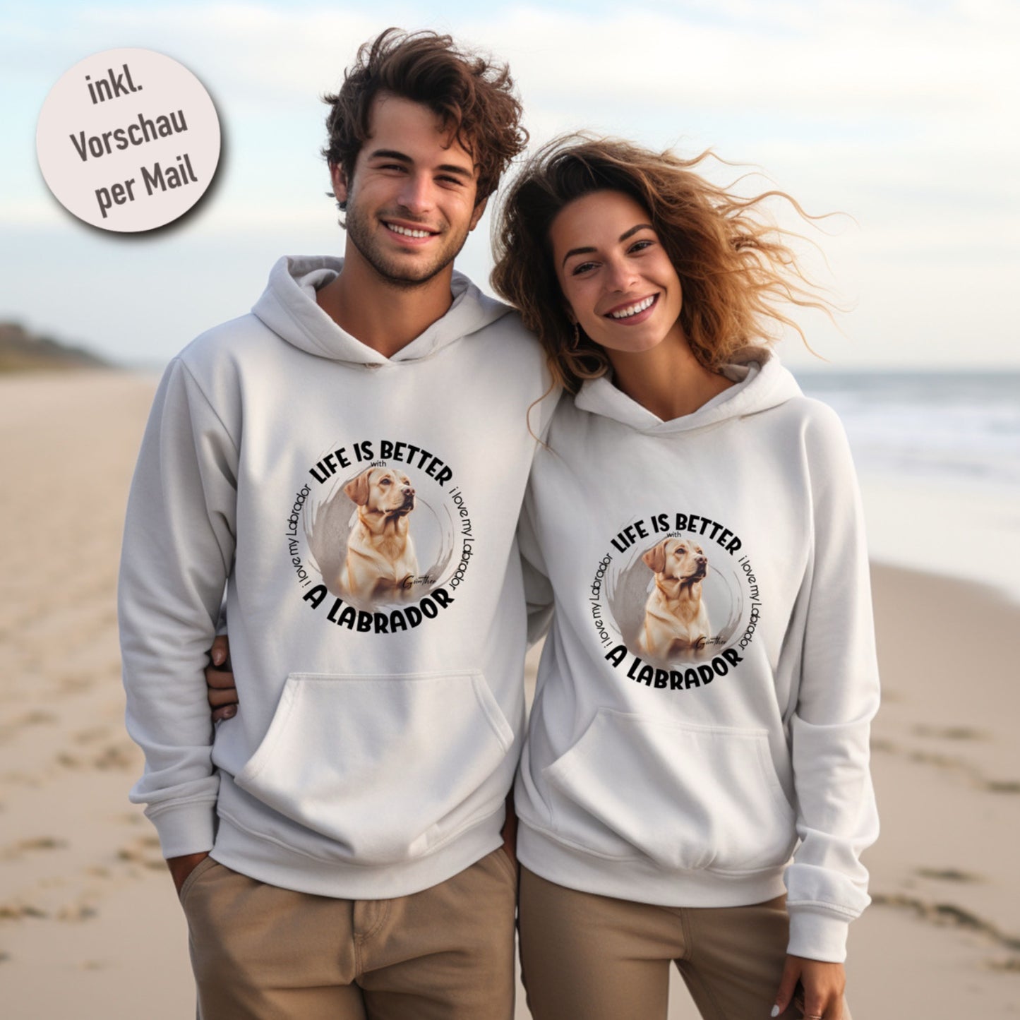 Hoodie "Life is better“ ♥