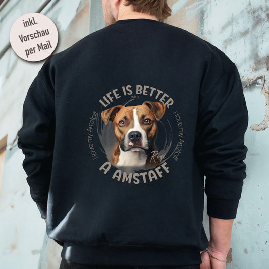 Sweatshirt "Life is better“ ♥