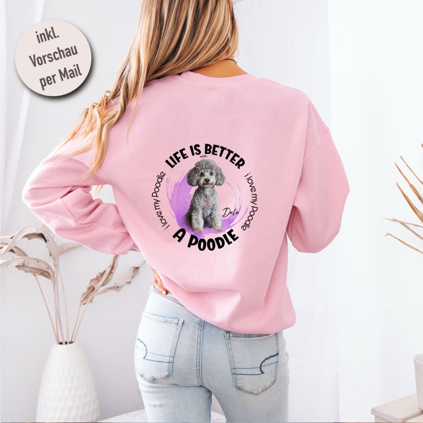 Sweatshirt "Life is better“ ♥