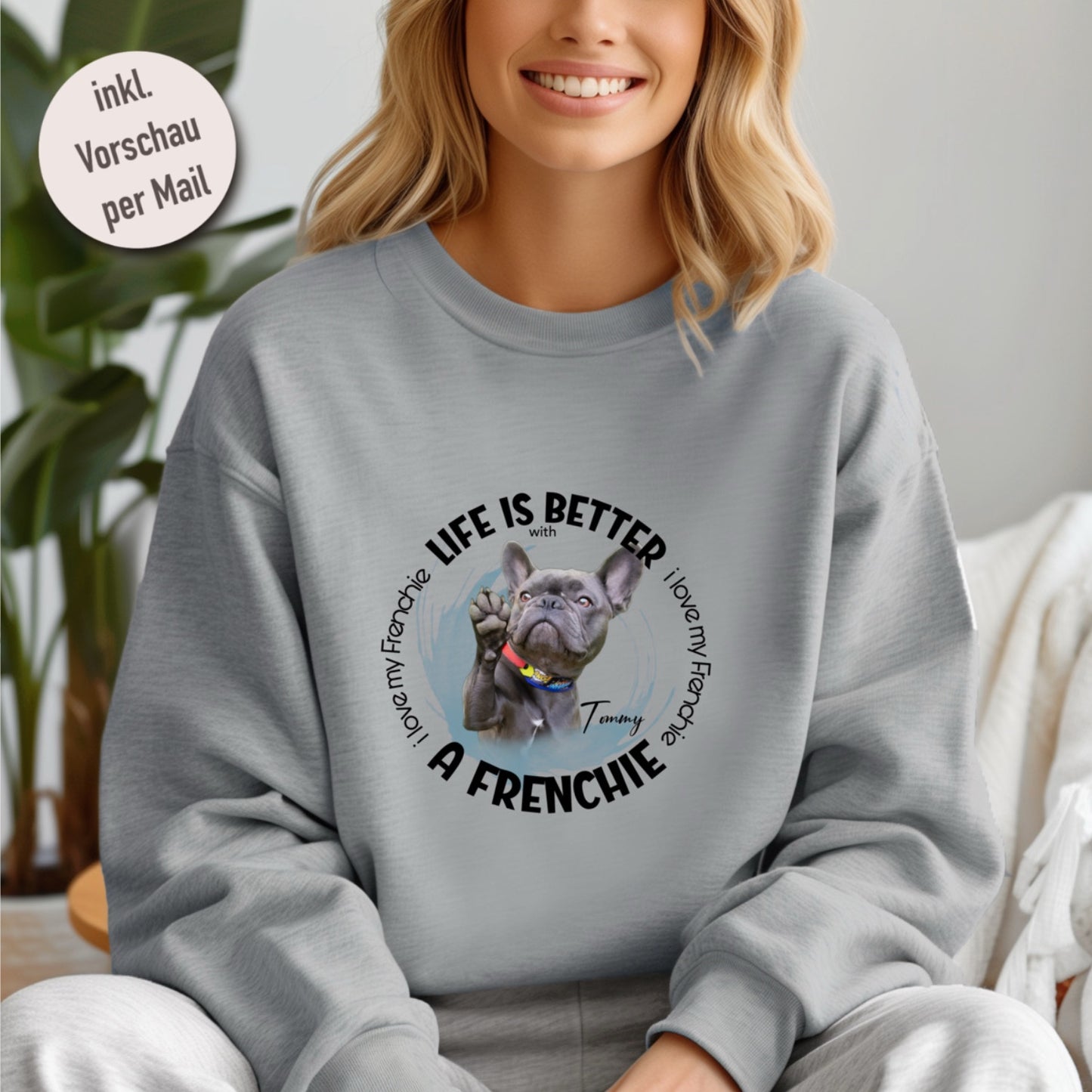 Sweatshirt "Life is better“ ♥