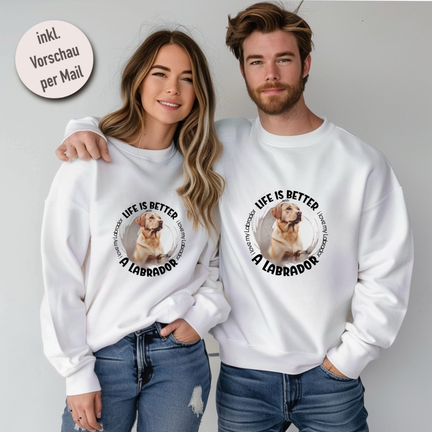 Sweatshirt "Life is better“ ♥