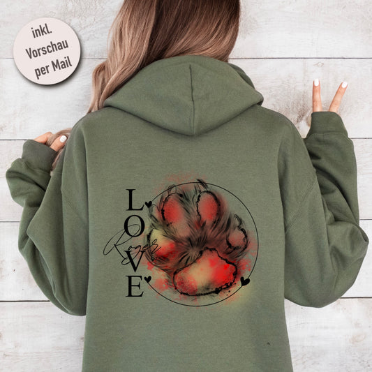 Hoodie "Pfötchen“