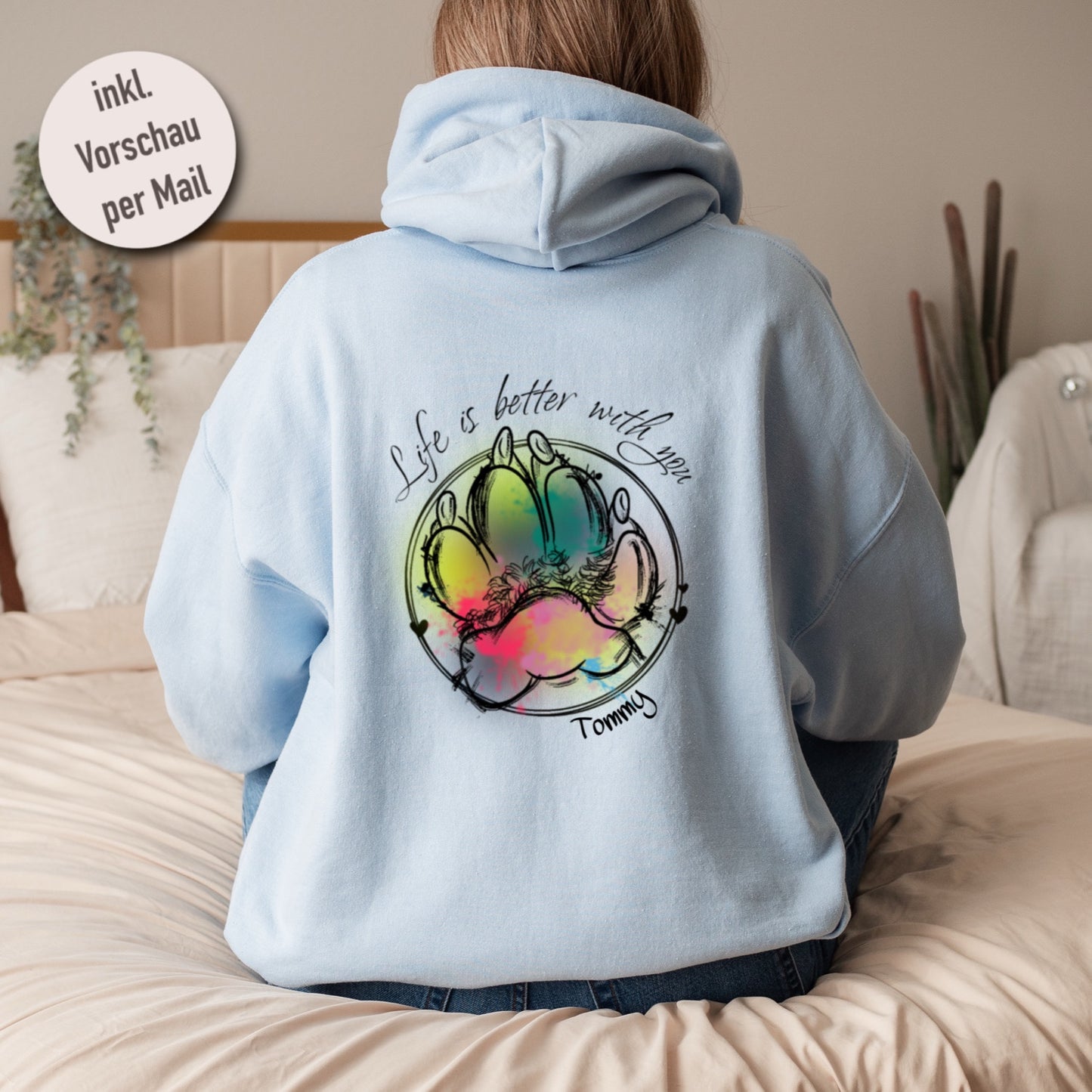 Hoodie "Pfötchen“