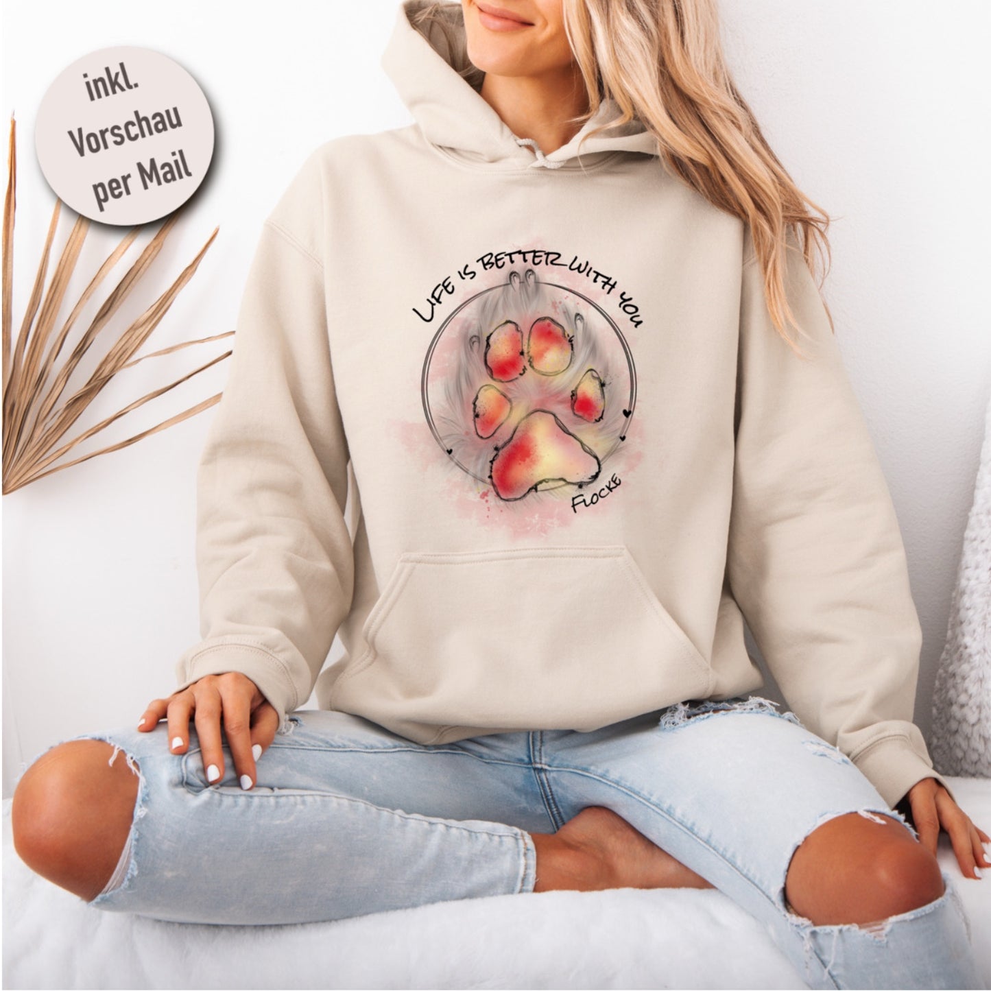 Hoodie "Pfötchen“