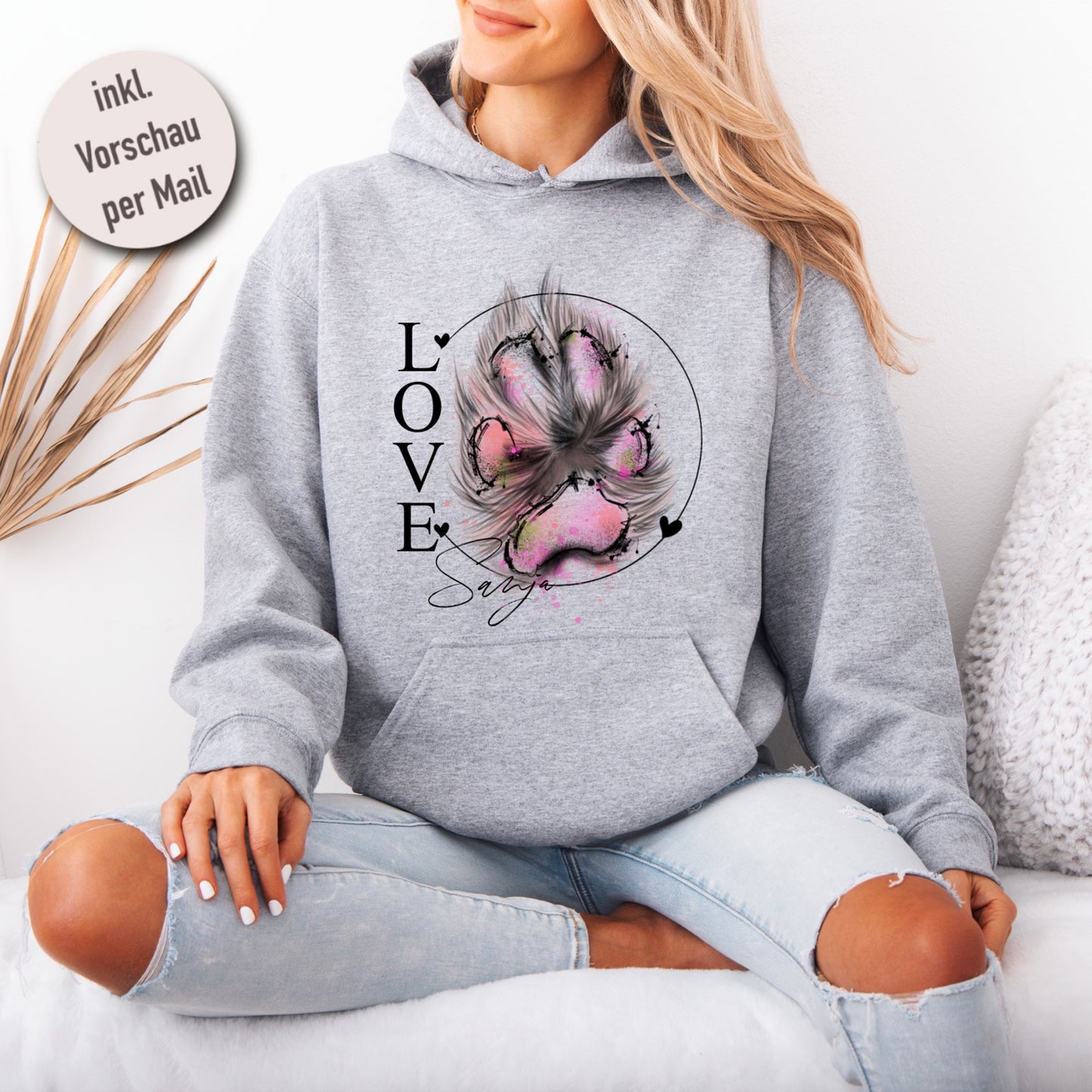 Hoodie "Pfötchen“
