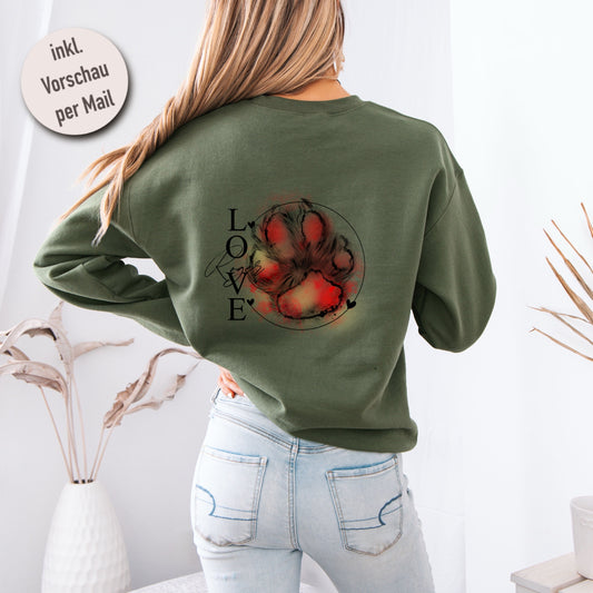 Sweatshirt Pfötchen