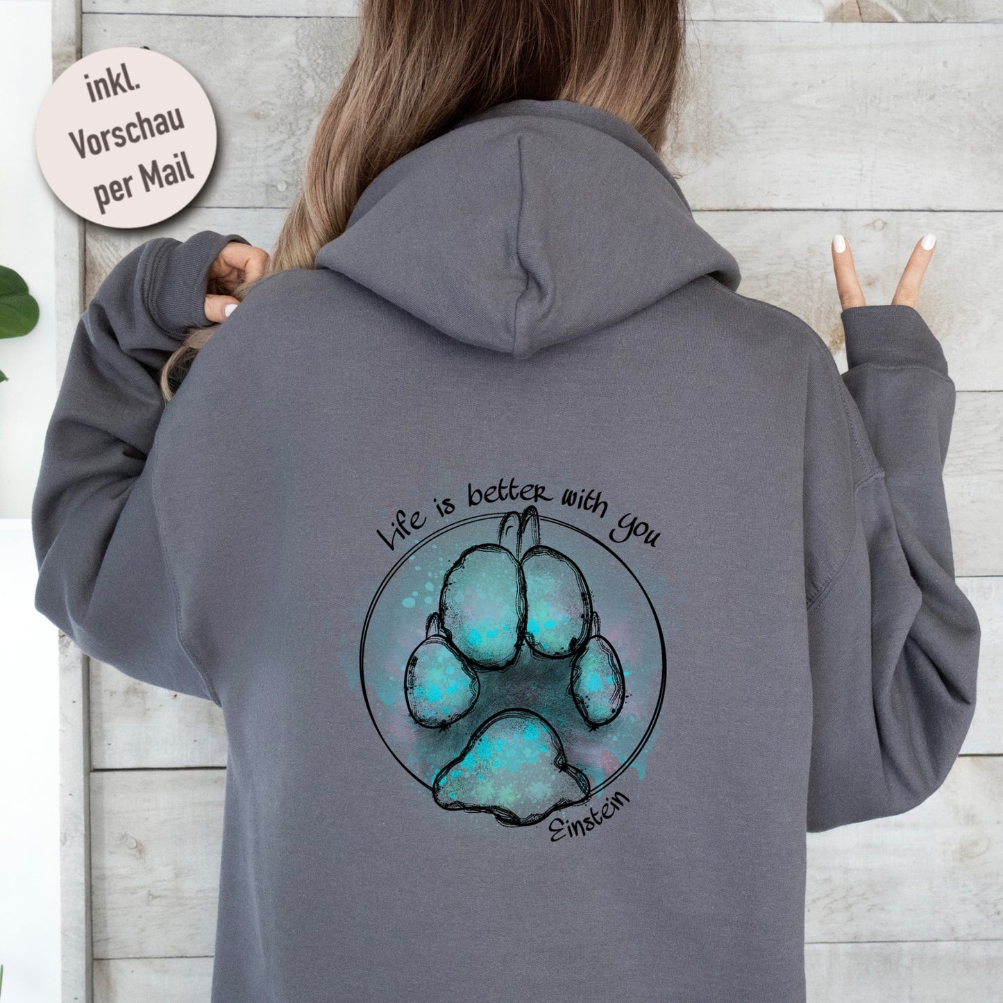 Hoodie "Pfötchen“