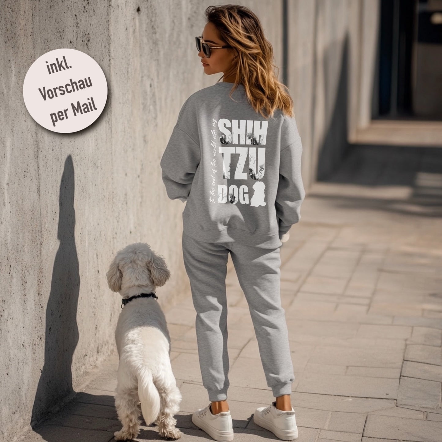 Sweatshirt "Deine Rasse“