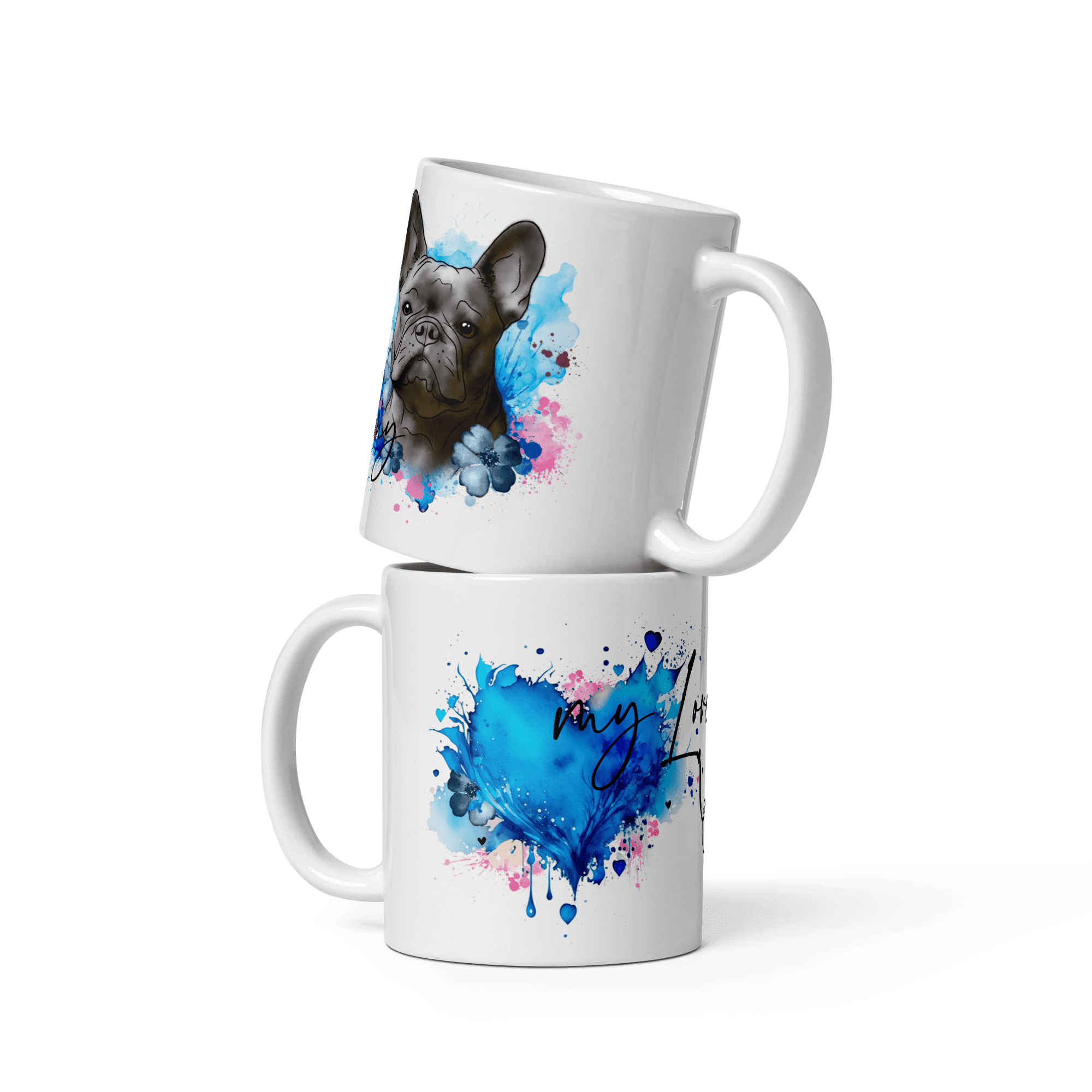 Das Design auf dieser Tasse erinnert an die Einzigartigkeit und Schönheit unserer tierischen Gefährten