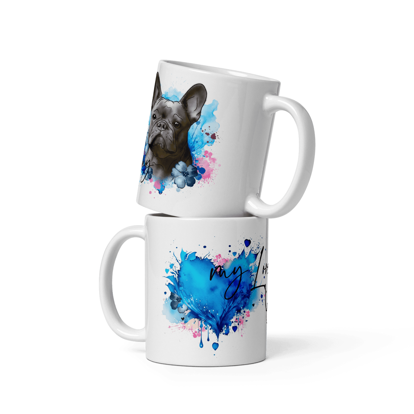 Das Design auf dieser Tasse erinnert an die Einzigartigkeit und Schönheit unserer tierischen Gefährten