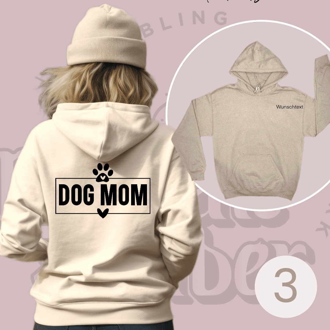 Dieser Hoodie von Portrait-Zauber ist perfekt, um stolz deine tierischen Begleiter zu repräsentieren