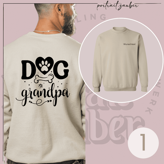 Zeige deine Tierliebe mit einem individuellen Sweatshirt von Portrait-Zauber.com, das die Seele deines Hundes in ein Kunstwerk verwandelt.