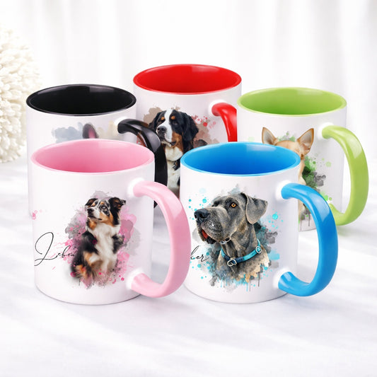 Tasse „Aquarell“