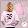 Dieses Sweatshirt ist eine herzliche Liebeserklärung an deinen Hund und ein einzigartiges Kunstwerk von Portrait-Zauber.com.